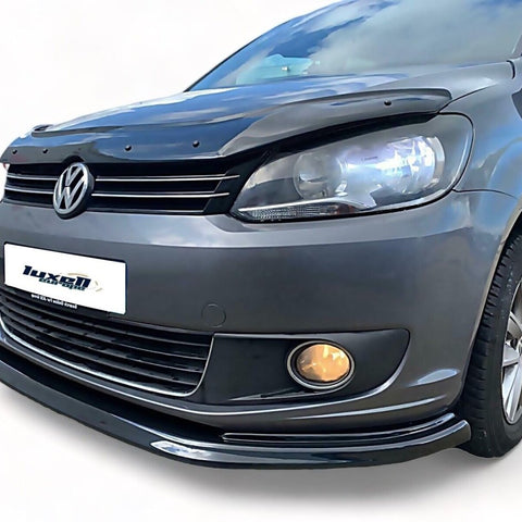 Lower Front Gloss Black Splitter Spoiler Lip FITS CADDY MK3 / TOURAN 2010-2014 - Luxell Europe