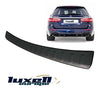 Rear Bumper Protector Matte Black ABS Mercedes E Class W213 Estate 2016-2023 - Luxell Europe