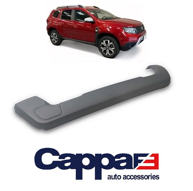 Rear Exhaust deflector Frame Matte Grey ABS Plastic FOR Dacia Duster II 2018-23 - Luxell Europe