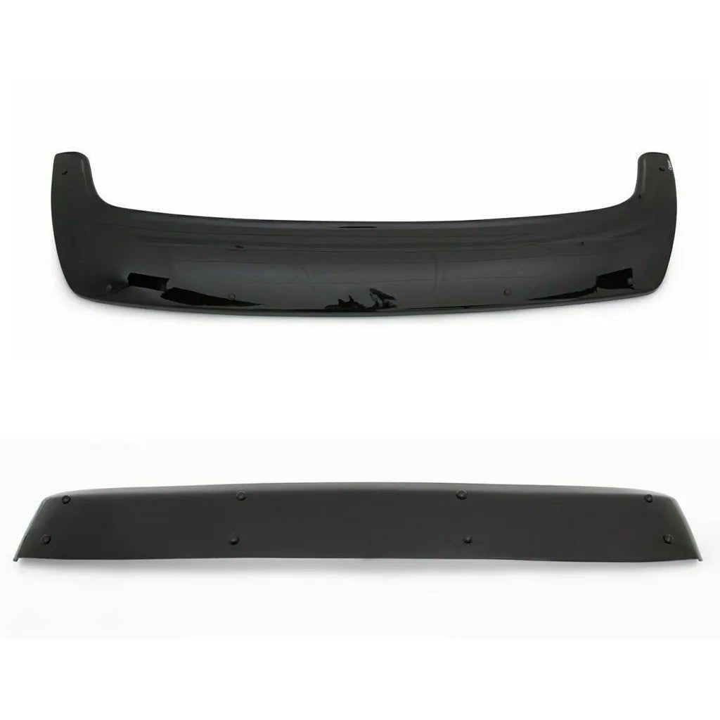 Renault Master 2010-2014 Sun Visor And Bug Guard Solid Black Acrylic - Luxell Europe