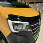 Renault Master 2018-2022 Sun Visor And Bug Guard Solid Black Acrylic - Luxell Europe