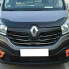 Renault Trafic X82 2014-2022 Sun Visor And Bug Guard Solid Black Acrylic - Luxell Europe