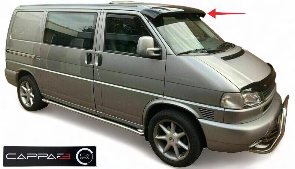 Sun Visor Solid Black Acrylic 1997-2003 For Vw Transporter T4 - Luxell Europe