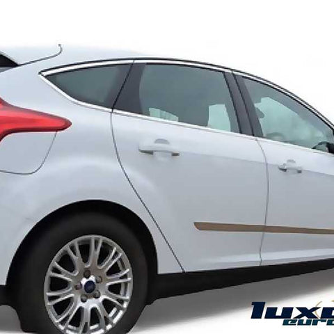 Universal Side Door Streamers 4 Doors 4 Pcs Stainless Steel (fits: see ad) - Luxell Europe