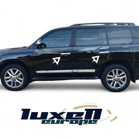 Upgrade in Elegance Chrome Plated Exterior Door Handle Cover for Lexus LX 570 2008-2016 - Set of 4 Doors - Luxell Europe