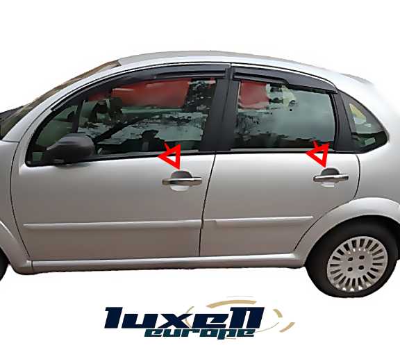 Upgrade Your Ride Chrome Door Handle Covers for Peugeot 307, Citroen C3 2002-2008 - Stainless Steel Exterior Enhancement - Luxell Europe