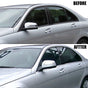 Upgrade Your Style Chrome Window Frame Sill Trim Strips for Mercedes C Class Saloon 2007-2014 - Set of 4 - Luxell Europe