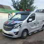 Vauxhall Opel Vivaro 2014-2018 Sun Visor And Bug Guard Solid Black Acrylic - Luxell Europe