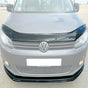 Vw Caddy Mk3 10-14 Wind Bonnet Stone&Abs Gloss Black Splitter Spoiler Bumper Lip - Luxell Europe