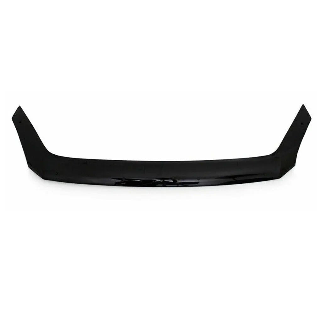 Vw Crafter 2006-2016 Sun Visor And Bug Guard Solid Black Acrylic - Luxell Europe