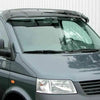 Vw T5.1 Transporter 2010-2014 Sun Visor And Bug Guard Solid Black Acrylic - Luxell Europe